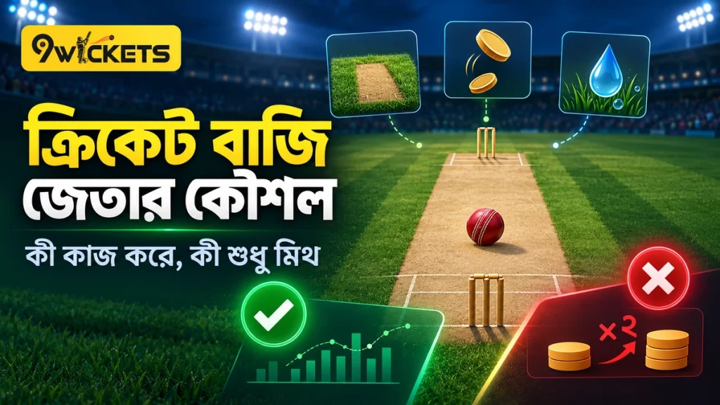 ক্রিকেট বাজি জেতার কৌশল